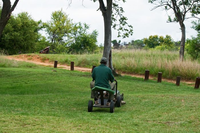 riding lawnmowers for rough terrain